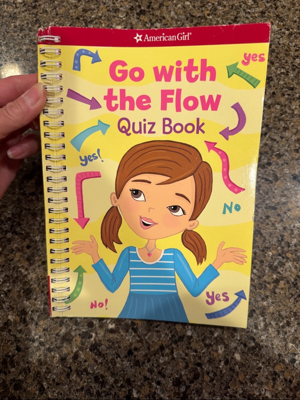 NEW Unused American Girl  2013 "Go with the Flow" Quiz Book